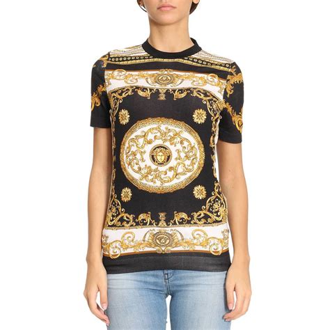 versace tops womens|versace tees for women.